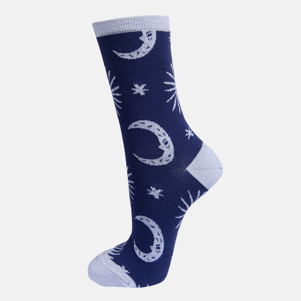 womens-socks-gift-box-black-celestial-blue-silver