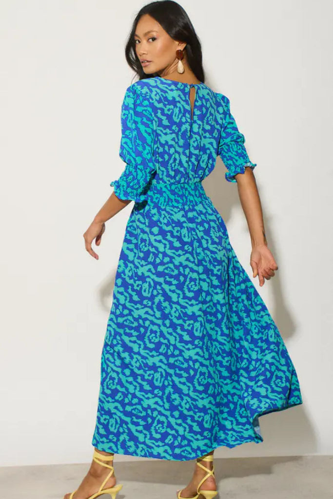 hazel-midi-tea-dress-blue-animal-print-5