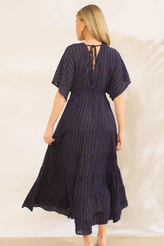 sienna-maxi-kaftan-dress-navy-blue-gold-metallic-stripe-6