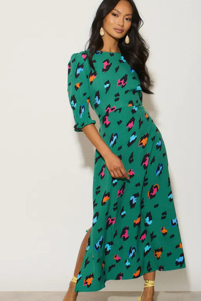 hazel-midi-tea-dress-green-large-leopard-print-3