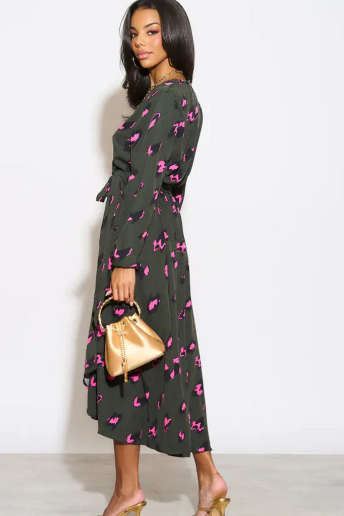 parker-long-sleeve-midi-wrap-dress-khaki-pink-leopard-5