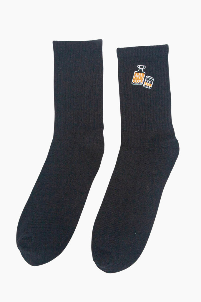 mens-embroidered-whisky-cotton-socks-3-pack-black