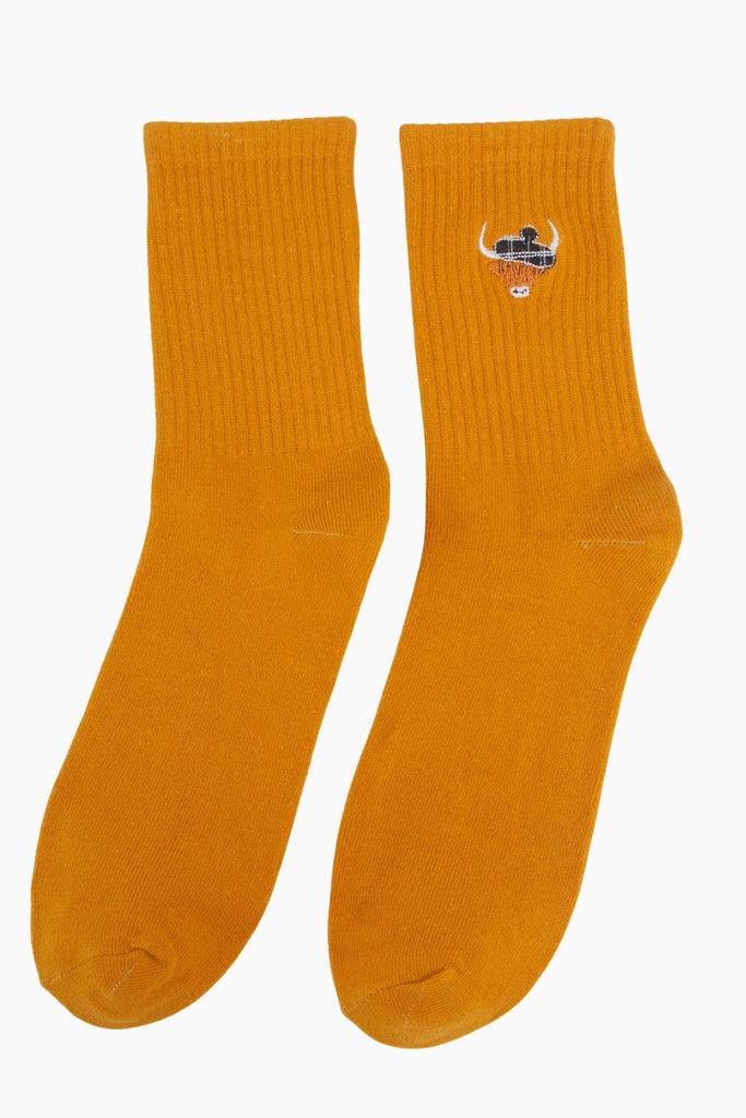 mens-highland-cow-tartan-embroidered-cotton-socks-4-pack-mustard