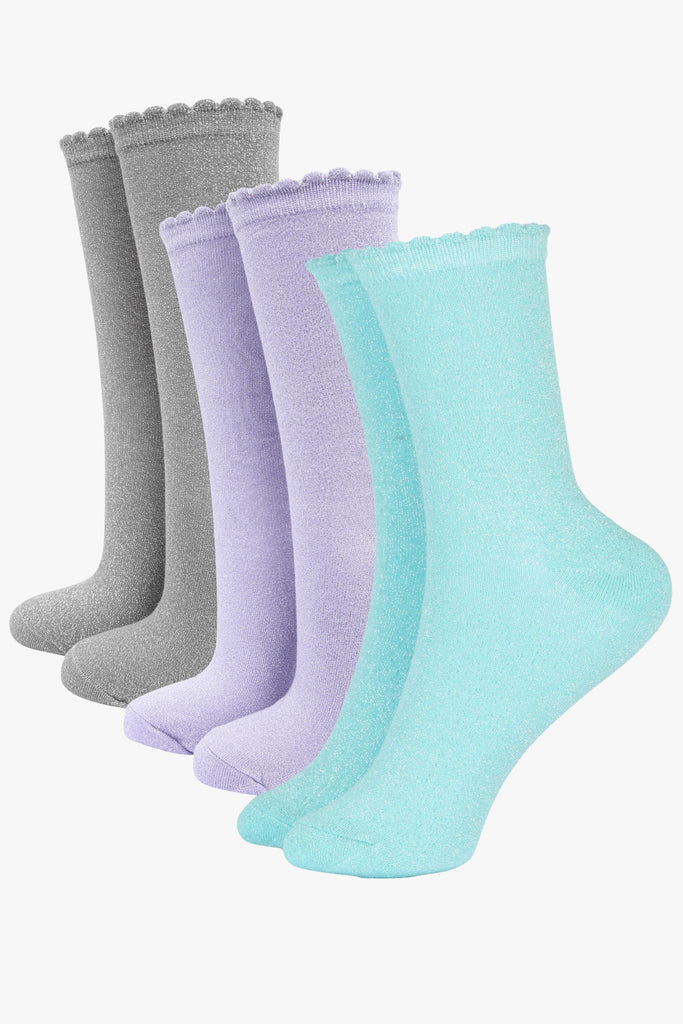 womens-glitter-socks-lilac-grey-blue-3-pack-multipack