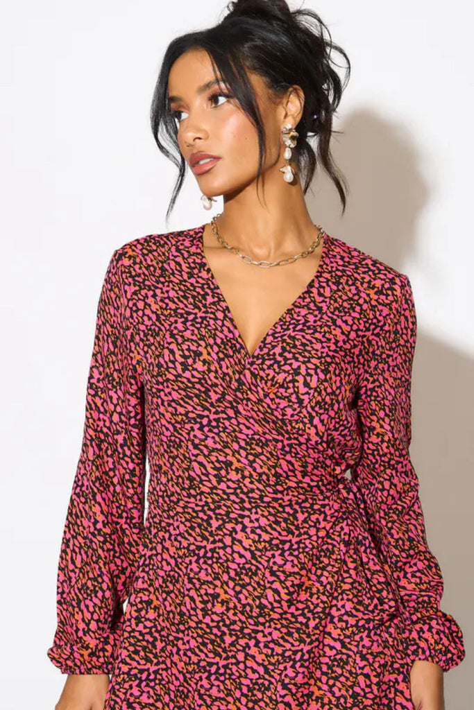 parker-long-sleeve-midi-wrap-dress-fuchsia-abstract-spot-5