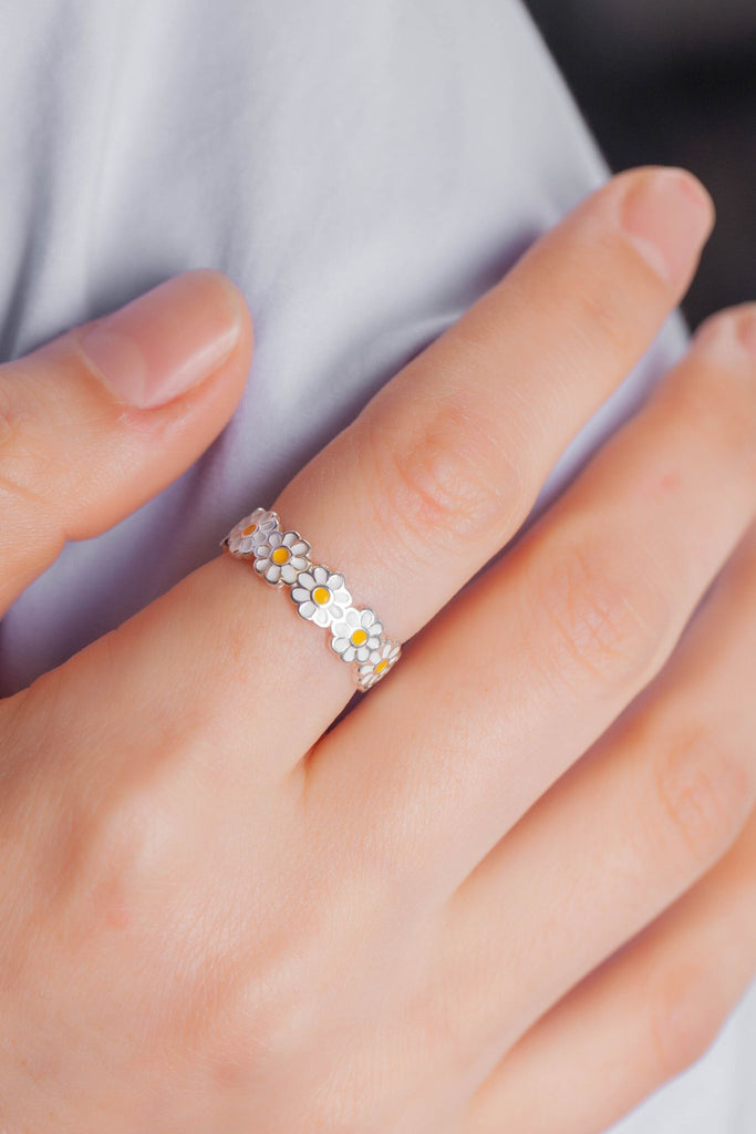 ring being worn on the index finger