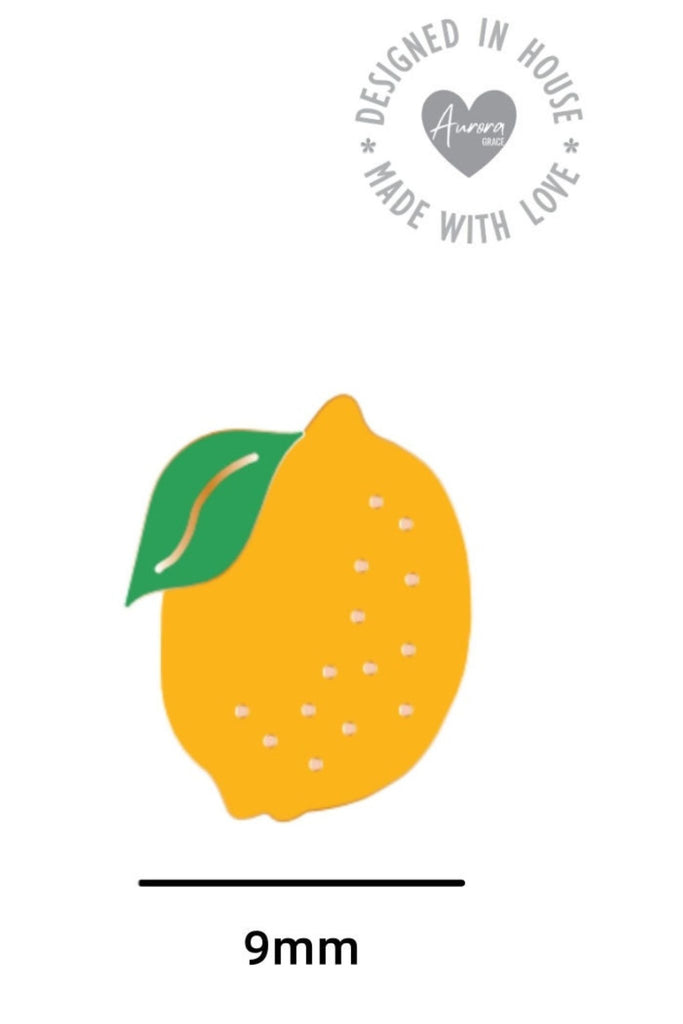 dimernsions of the earrings, 9mm wide