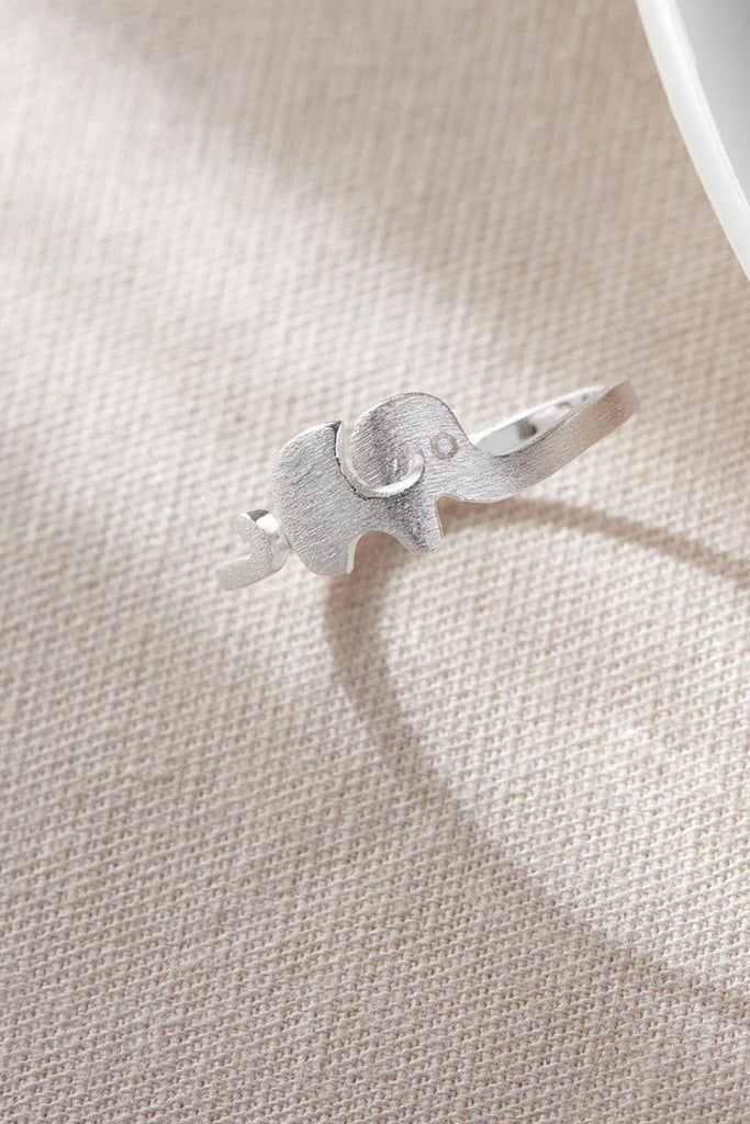 close up of the elephant ring 