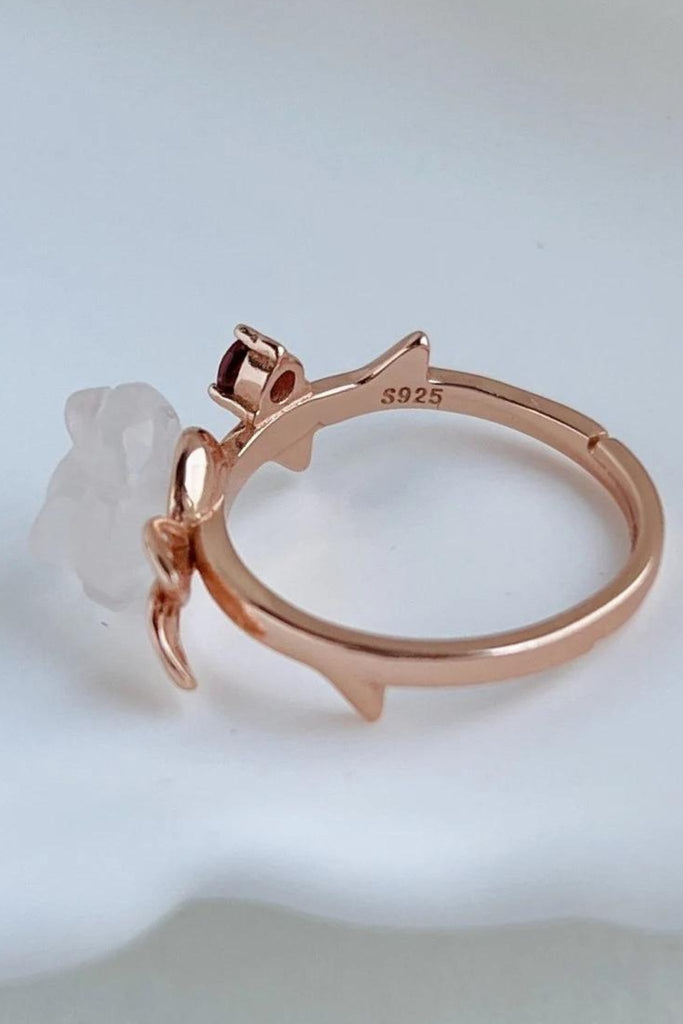 close up of the inside of the band showing the s925 stamp on the rim