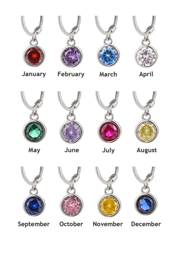 colour chart showing the months of the year and associated colours