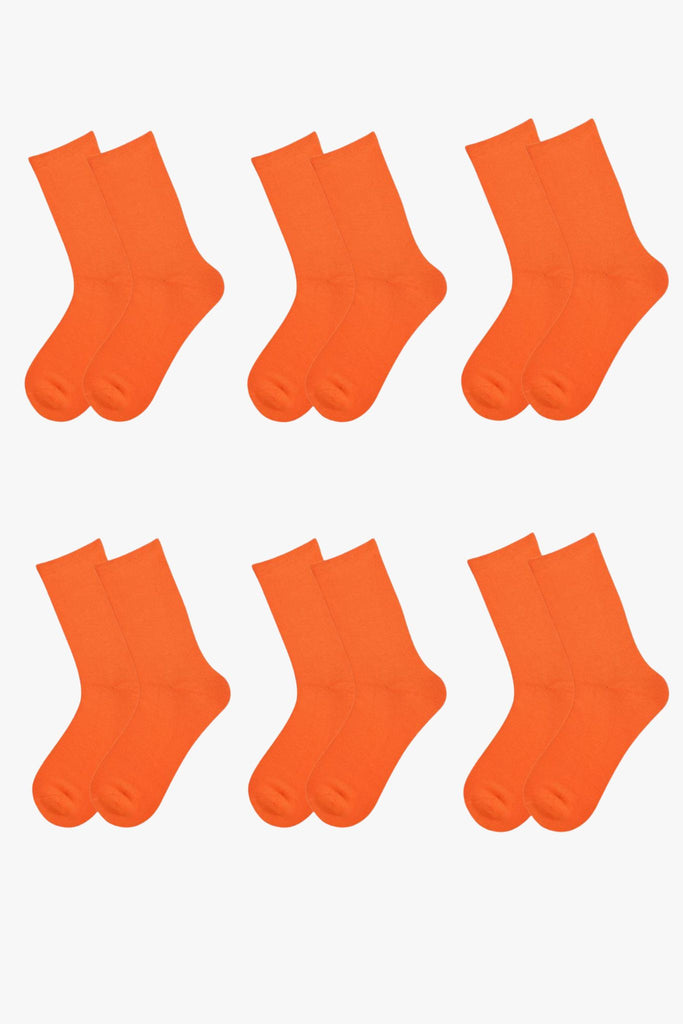 womens-orange-bamboo-socks-6-pack-multipack