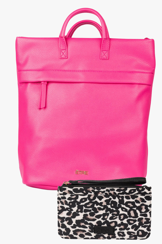 pink-backpack-passport-holder-travel-set-2-piece-rucksack