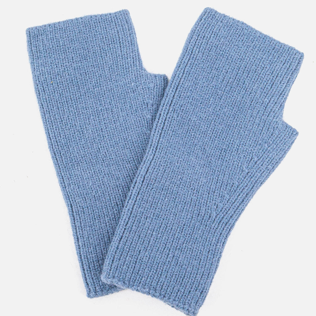dylan-denim-blue-ribbed-wrist-warmers-knitted