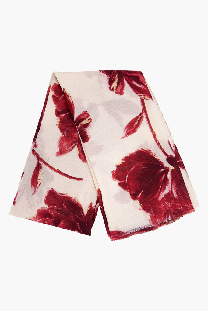eleanor-red-abstract-floral-lightweight-scarf-folded