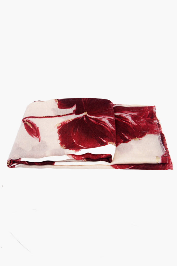 eleanor-red-abstract-floral-lightweight-scarf-folded