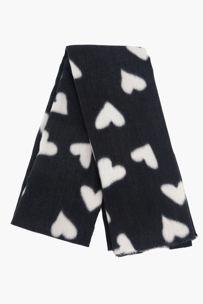 jessie-black-white-hearts-lightweight-scarf-folded