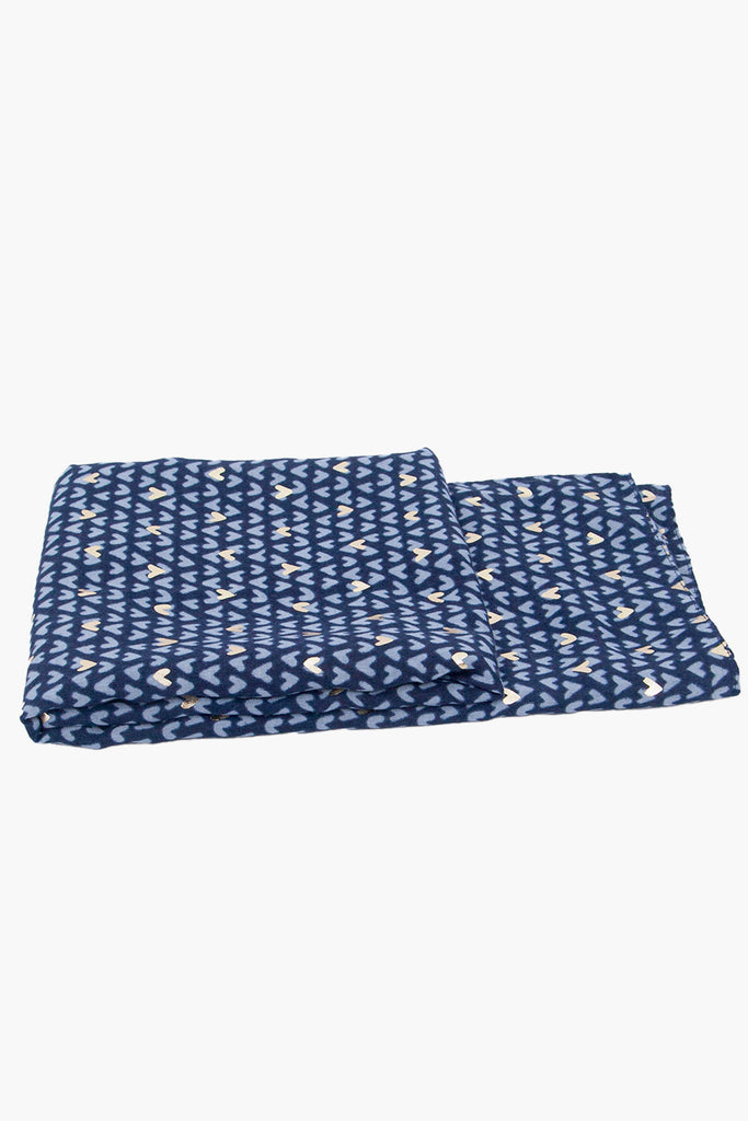rainie-navy-blue-metallic-hearts-lightweight-scarf-folded