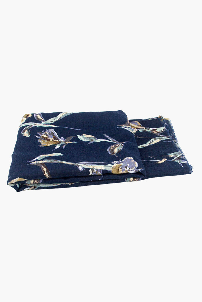 vaeda-navy-blue-floral-lightweight-scarf-folded-thin